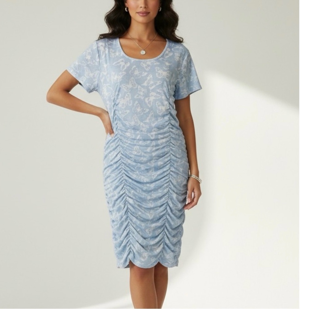 No Boundaries Sky Blue Dress
